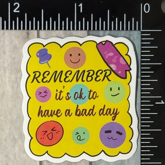 🌀10/$10🌀 Mental Health Awareness Reusable Waterproof Sticker Decal - Picture 1 of 1